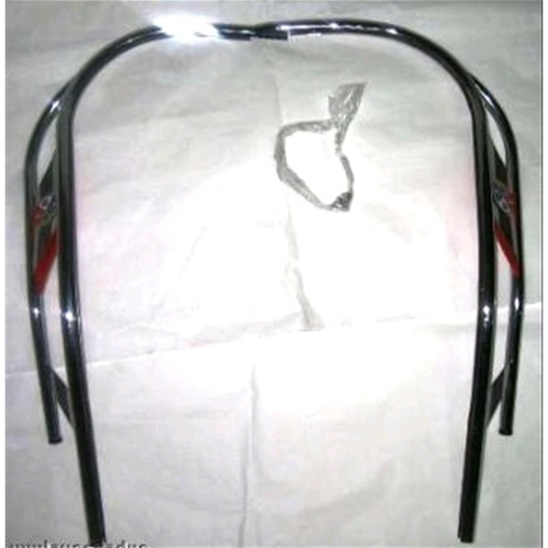 Bordo Scudo Cromato Doppio per VESPA 50 L R S 125 PRIMAVERA ET3 con Borchie Rosse