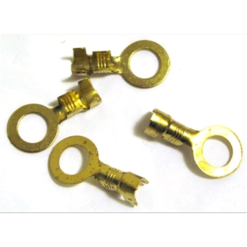 10 Stück Faston-Ösenkabelschuhe, Innendurchmesser 8 mm, für VESPA APE LAMBRETTA CIAO SI BRAVO BOXER Batteriekontaktbuchse für Stecker, Schalter und elektrische Systeme