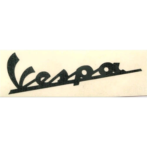 Autocollant lettrage noir VESPA 50 90 125 180 200