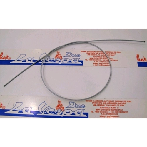 Câble de frein arrière en acier pour Vespa 125, 150, 160, 180 et 200 (V1>15, V30>33, VN, VM, VNB, VBB, PX, PE, PS).