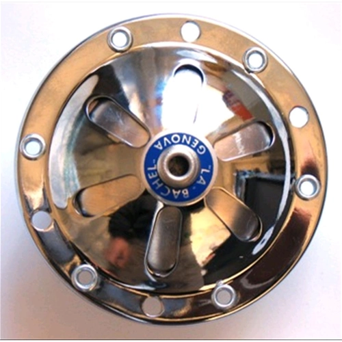 Bocina cromada tipo margarita de 12 V CA para VESPA 150 VL1 VL2 VL3 VB1 de 1956 a 1958 (avestruz)