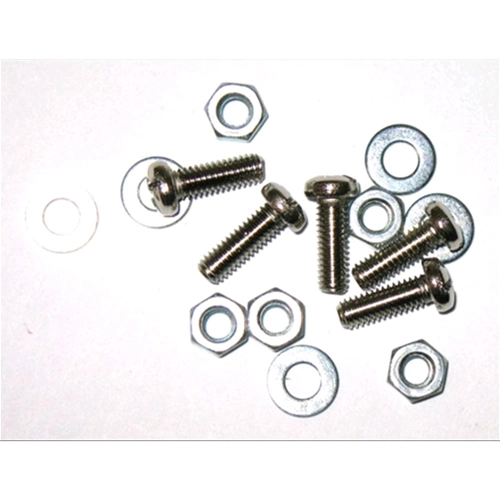 Jeu de vis pour fixer le support de plaque d'immatriculation pour VESPA