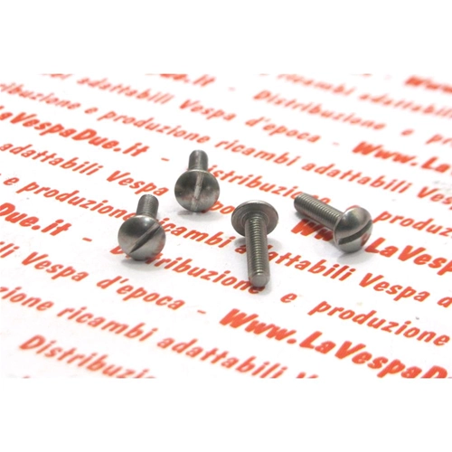 Zinc-plated horn fixing screw, 3 mm thread, for VESPA 125 V1T V15T V30T VM VN VNA VNB VL VB1 VS1 VBA VBB GS SCREWS