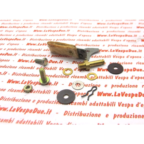 Kit de reparación del estator, puntas de contacto, almohadilla de fieltro para VESPA 125 150 160 varios modelos de los años 50, 60 y 70, ro 072836 016421 079639