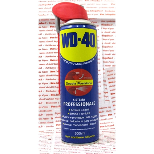WD-40 Spray 500 ml lubricante multiusos agente desmoldante anticorrosión protector sistema profesional de doble posición WD 40