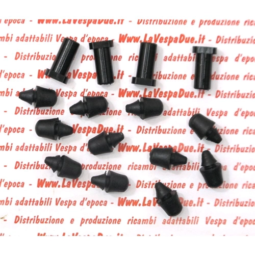Kit de caoutchoucs pour carrosserie, capot et butées de porte VESPA 50 125 PK HP RUSH XL S FL
