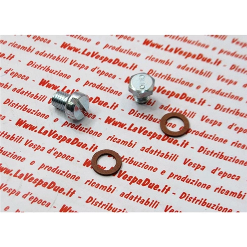 Oil filler cap screw kit for crankcase for VESPA 50 80 125 150 200 NLR SPECIAL ET3 PRIMAVERA PK XL HP RUSH PX PE T5 ARCOBALENO