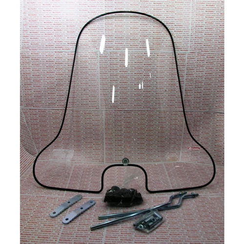 Parabrisas FABBRI para VESPA 50 125 SPECIAL ELESTART completo con soportes.