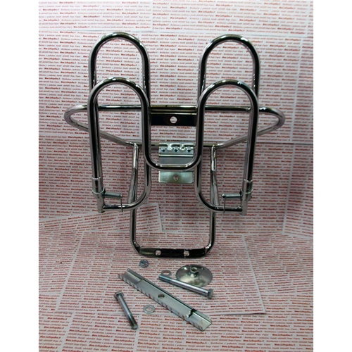 Porte-bagages arrière avec support de roue pour VESPA 50 90 125 NLR SS SPECIAL ET3 PRIMAVERA