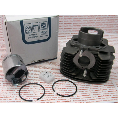 Cilindro y pistón completos originales PIAGGO para APE 220 TM P602 CAR P2 P3 TM P703 P703V FL2 grupo térmico ro 8323495