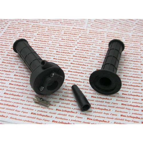 Control de aceleración súper rápido de 21 mm de diámetro, completo con pomo para VESPA 50 80 90 125 150 160 180 200 PX PE SPRINT RALLY GL GS SS GS