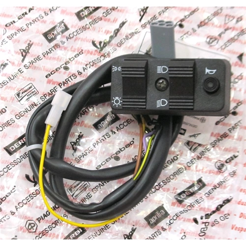 Interruptor de faros para VESPA PX con freno de disco Euro 2 a partir de 1998 RO 580936