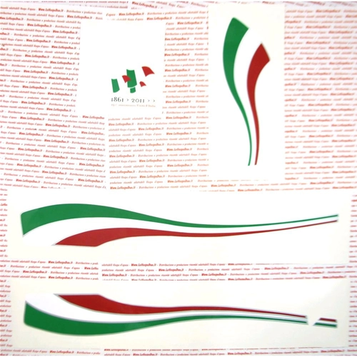 Set of stickers, shields, hoods, VESPA PX 150th Anniversary of the Unification of Italy 125 150 200th Anniversary Celebration