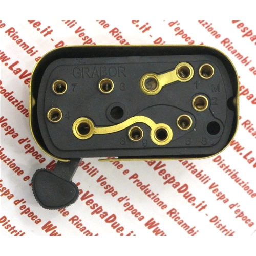 Lichtschalter aus Messing für VESPA 125 150 cc VNA1T VNA2T VNB1T VNB2T VBA1T VB1T VL1T VL2T VL3T