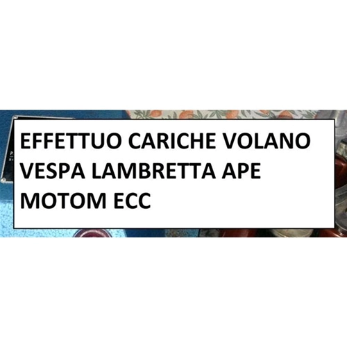 Service de recharge de magnéto à volant magnétique, magnétisation de volant magnétique pour VESPA APE LAMBRETTA MOTOM VOLANI à 2, 4 ou 6 pôles