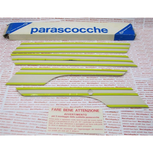 Juego de tiras adhesivas de goma blancas para parachoques, guardabarros y capós de VESPA PK 50 125 XL, molduras de carrocería.