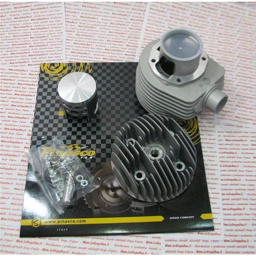 PINASCO 25031941 aluminum cylinder kit 177 MAGNY COURS ES 57 mm stroke with head with central spark plug for VESPA PX 80 125 150