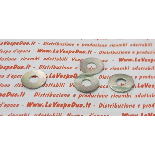 Rondella zincata elastica tipo bombata diametro 3,5 mm per VESPA APE LAMBRETTA applicazioni varie 1 pezzo rivetto serratura