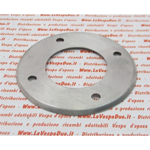 Disque de protection pour volant moteur (inspection) pour Vespa 50/90 V5A1T/V9A1T (1963-1965), fabrication artisanale, cache-poussière en aluminium.