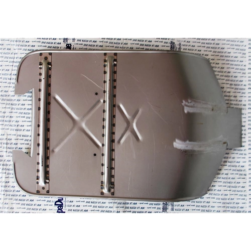 Plataforma con protector para VESPA 125 150 180 200 TS SPRINT SPRINT VELOCE RALLY, modelos de 1971 a 1977, con 2 refuerzos.