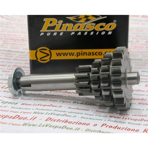 OFFRE SPÉCIALE PINASCO 25270901 Boîte de vitesses quadruple à rapports courts pour VESPA 50 90 125 PRIMAVERA ET3 PK Z 10 14 17 20 Gran Sport (troisième et quatrième rapports très courts).