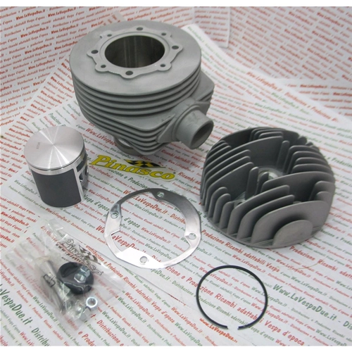 Kit cylindre en aluminium de compétition PINASCO 25031951 pour VESPA RB avec culasse et bougie centrale, diamètre 63 mm 177 pour VESPA PX 80 125 150