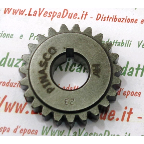 OFFRE SPÉCIALE Pignon PINASCO 25270906 Z 23 sur Z 72 dents droites pour VESPA 50 90 125 NLR SPÉCIAL ET3 PRIMAVERA APE