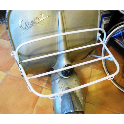 Zu lackierender vorderer Gepäckträger für VESPA 98 125 150, niedriger Scheinwerfer, V1T, V 15T, V30T, V33T, VN, VM, VL von 1946 bis 1958