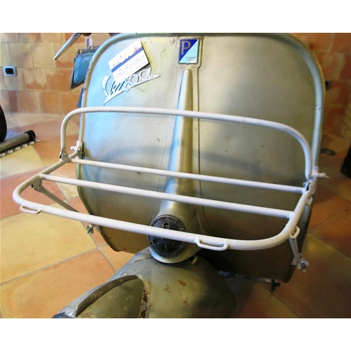 Zu lackierender vorderer Gepäckträger für VESPA 98 125 150, niedriger Scheinwerfer, V1T, V 15T, V30T, V33T, VN, VM, VL von 1946 bis 1958