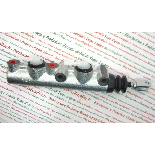 Bomba de freno de doble descarga para APE POKER 420 gasolina y diésel ro 265195 2651955 Cilindro interno Ø 19 mm Longitud del cuerpo de la bomba 180 mm