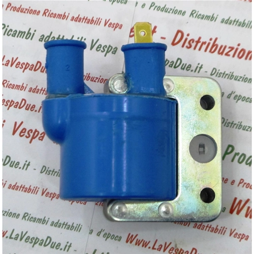 Bobina externa de alta tensión ELEDRO KLIZ 0.80 OHM C/ST para VESPA 50 90 125 APE CIAO SI GRILLO BOXER