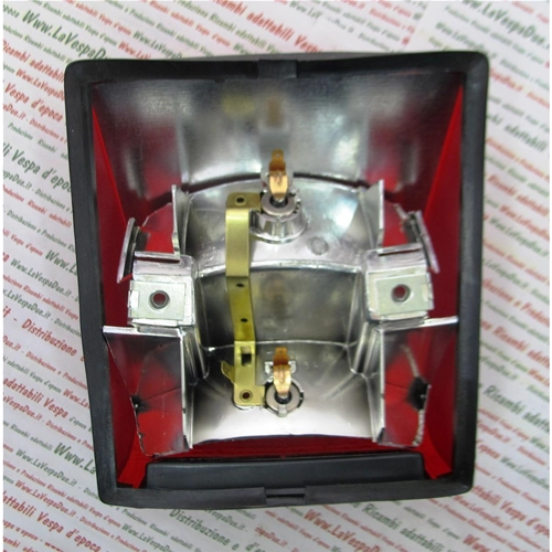 Piloto trasero original Piaggio TRIOM completo para VESPA 80 125 150 200 PX PE ARCOBALENO desde 1984 en adelante ro 219091