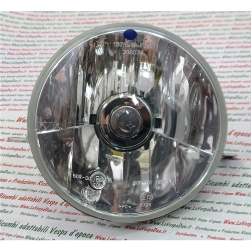 Phare TRIOM complet avec ampoules pour VESPA 125 150 200 PX PE Frein à disque MILLENNIUM