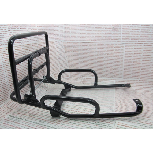 BLACK REAR LUGGAGE RACK FOR VESPA 50 125 PK XL RUSH N FL2 HP 4