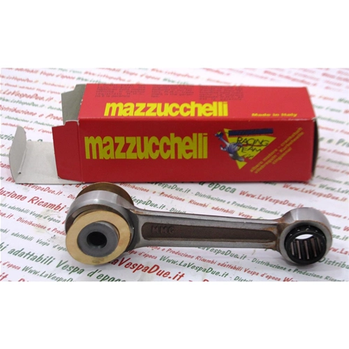 Complete Polished MAZZUCCHELLI Connecting Rod for VESPA 125 PRIMAVERA ET3 and NUOVA 125