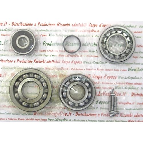 Kit completo de reacondicionamiento del motor con 6 rodamientos para VESPA 160 GS VSB1T VSB2T 180 SS