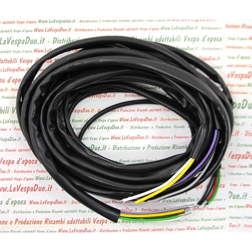 Cables del sistema eléctrico para PAGGIO APE 50 primera serie sin intermitentes, producto italiano fabricado artesanalmente.