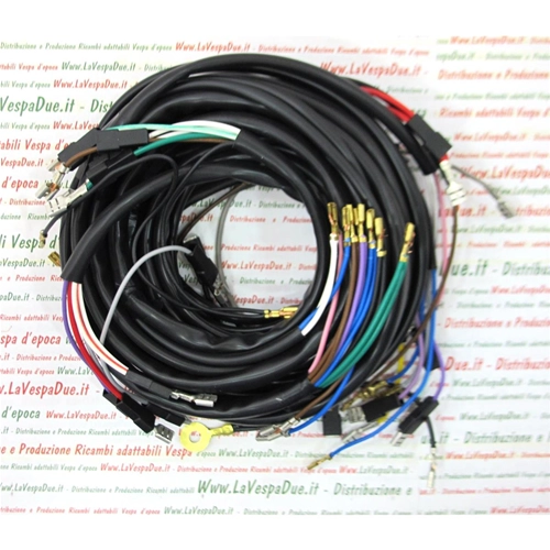 Elektrische Anlage für VESPA PX 125 150 200, amerikanisches Modell, handgefertigt in Italien