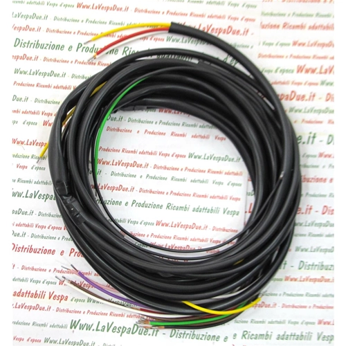 Electrical system cables for VESPA 150 VB1T GS dei poveri 1957 Italian handcrafted product ro 081300