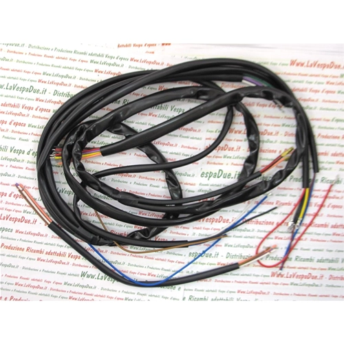 Elektrische Anlage für VESPA GS 160 cm³. Zweite Serie ab Fahrgestellnummer 36001 – Italienisches Handarbeitsprodukt ro 070124