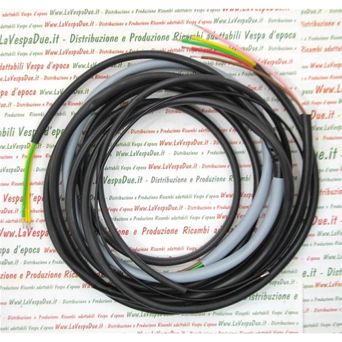 Sistema eléctrico para VESPA 125 de V15 V30 a V33T VM1T VU1T ro018201, faro delantero de varilla baja - producto italiano artesanal