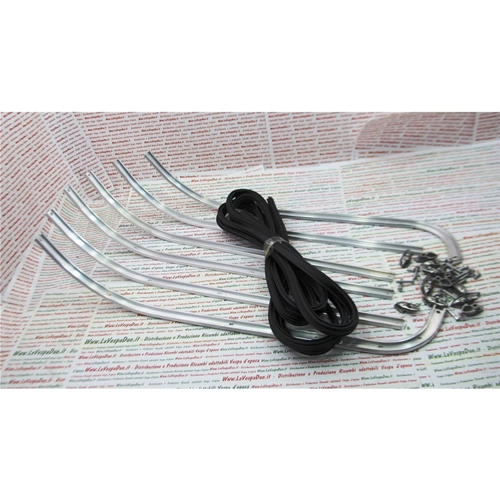 Juego completo de franjas para estriberas para VESPA 125 150 SUPER GTR GT TS SPRINT VELOCE 180 200 RALLY ro 610233M