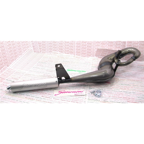 SIMONINI PROLINE type exhaust with aluminum silencer for Piaggio CIAO BRAVO BOXER