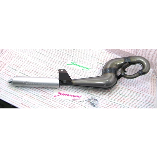 SIMONINI PROLINE type exhaust with aluminum silencer for Piaggio CIAO BRAVO BOXER