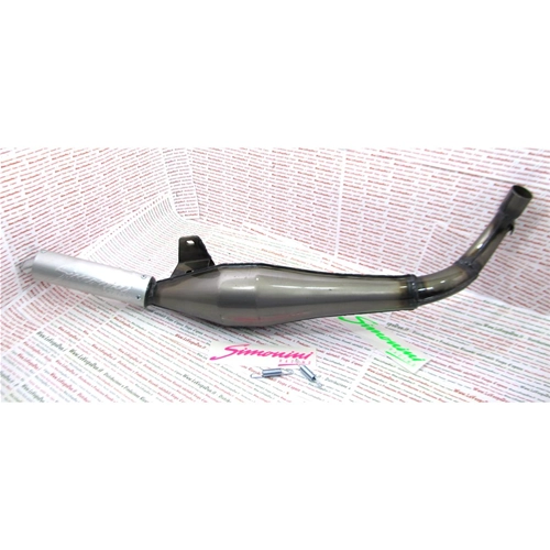SIMONINI expansion muffler with ALUMINUM silencer, Ø 30 mm connection for Piaggio SI GRILLO