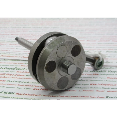 Crankshaft SIMONINI 80001 with solid flywheels up to 12,000 rpm, 10 mm cone for PIAGGIO CIAO BRAVO BOXER SI