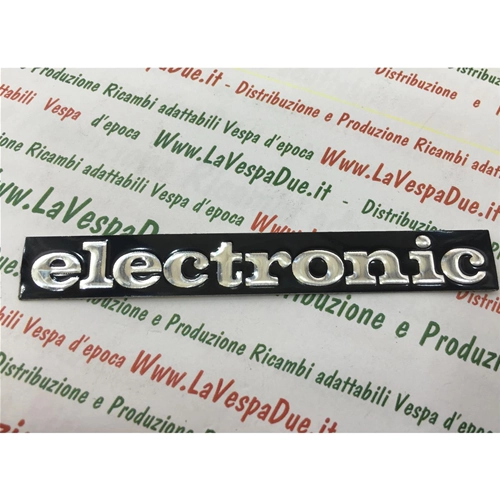 Placa escrita "ELECTRONIC" PIAGGIO SI VESPA pk px ro 226705