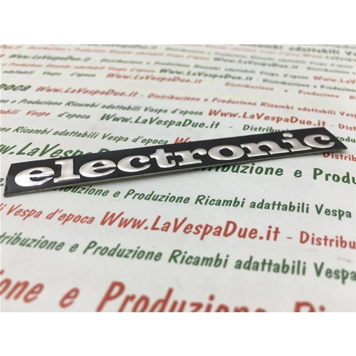 Placa escrita "ELECTRONIC" PIAGGIO SI VESPA pk px ro 226705
