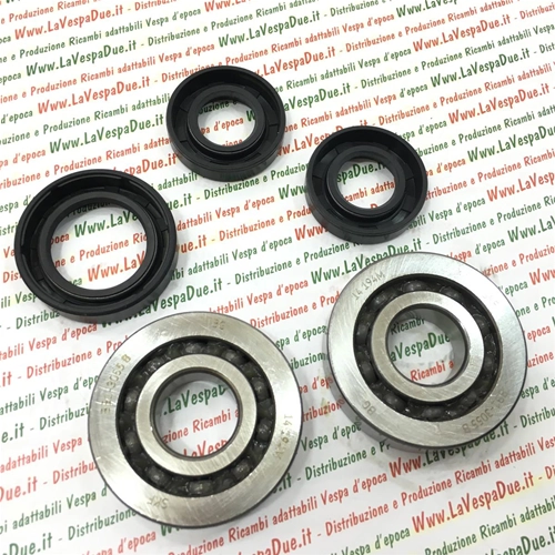 Lager- und Öldichtungssatz für die Kurbelwellenüberholung für VESPA 98 von 1946 bis 1947 125 V1T A V15T V30T V31T V32T V33T bis 1952