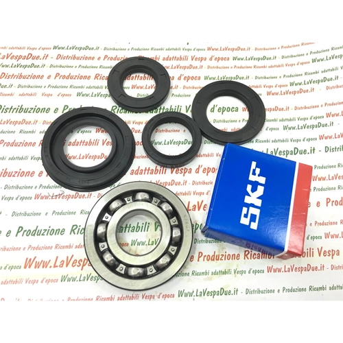 Kit de révision de vilebrequin comprenant coussinets et joints d'huile pour Vespa 160 GS VSB1T VSB2T